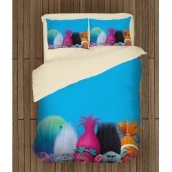 Set de pat de efect pentru copii Trolls - Trolls Set de pat de efect pentru copii Trolls - Trolls