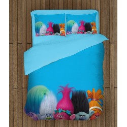 Set de pat de efect pentru copii Trolls - Trolls Set de pat de efect pentru copii Trolls - Trolls