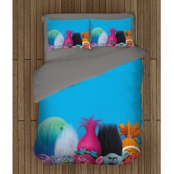 Set de pat de efect pentru copii Trolls - Trolls Set de pat de efect pentru copii Trolls - Trolls