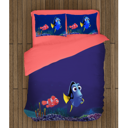 Lenjerie de pat pentru copii În căutarea lui Dory - Finding Dory