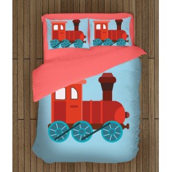 Set de pat pentru copii Tren- Train