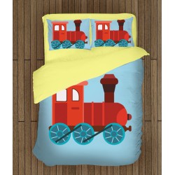Set de pat pentru copii Tren- Train
