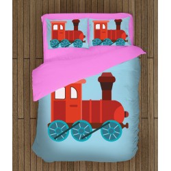 Set de pat pentru copii Tren- Train