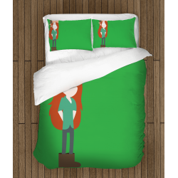 Lenjerie de pat pentru copii Ciudățenii Wendy - Gravity Falls Wendy
