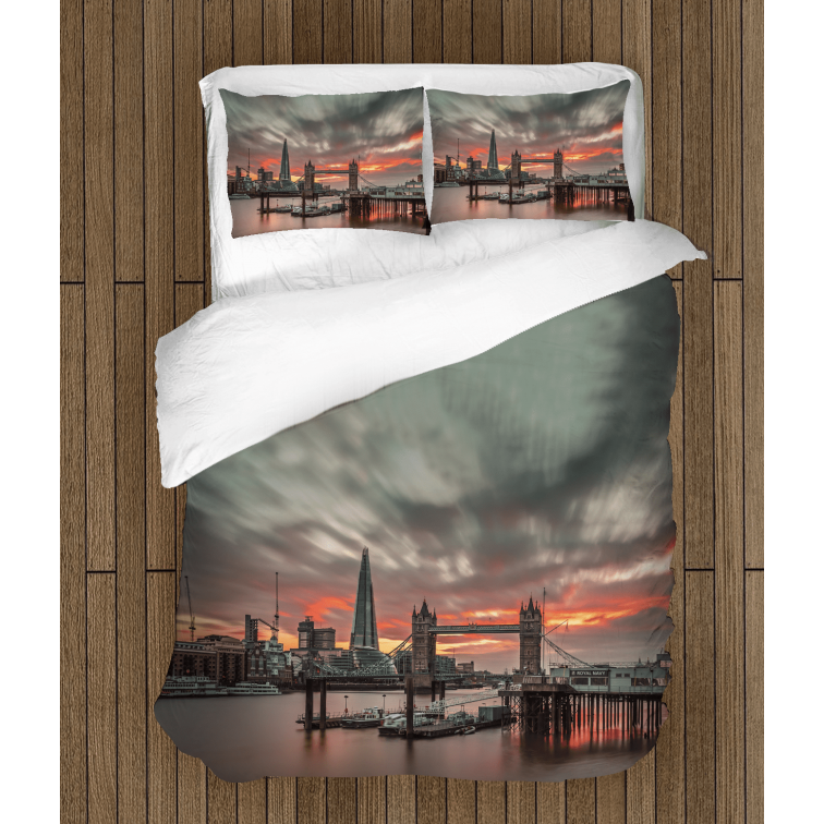 Cearșafuri Apus de soare în Londra - Sunset In London