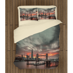 Cearșafuri Apus de soare în Londra - Sunset In London