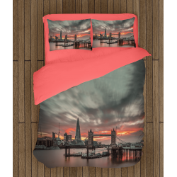 Cearșafuri Apus de soare în Londra - Sunset In London