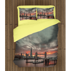Cearșafuri Apus de soare în Londra - Sunset In London