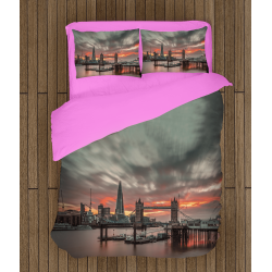 Cearșafuri Apus de soare în Londra - Sunset In London