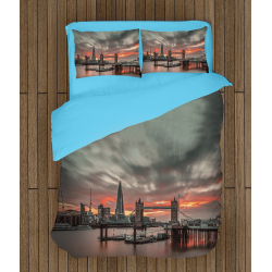 Cearșafuri Apus de soare în Londra - Sunset In London
