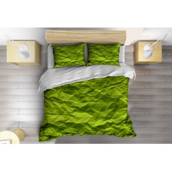 Lenjerie de pat Artă Hârtie verde - Green Paper