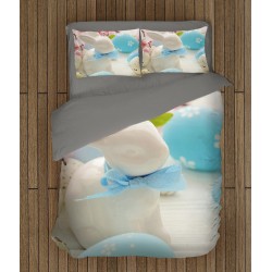Set de pat Paști Iepurașul de Porțelan - Porcelain Rabbit